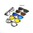 5-in-1 Polarized Magnetic Clip-On Glasses - 3