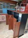 6-Door Credenza Filing Cabinet - Brown Wood - 2