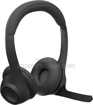Logitech Vibe 300 Headphones za Over-Ear - Nyeusi