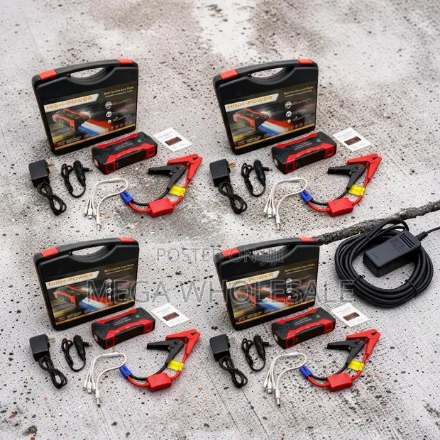 High Power 99800mAh Portable Car Jump Starter Battery Booster - 1