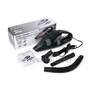 Portable Handheld Car Vacuum Cleaner with Brush Attachment