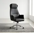 Executive Ergonomic Leather High Back Office Chair - 2