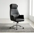 Executive Ergonomic Leather High Back Office Chair - 3