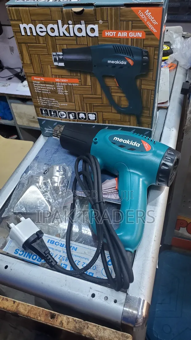 2000W Meakida Hot Air Heat Gun - Heavy Duty Power Tool - 1