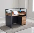 1-Seater Staff Workstation - 2