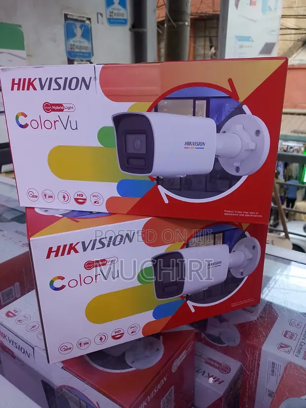 Hikvision ColorVu 2MP Kamera ya Usalama ya IP Rangi Kamili - 1