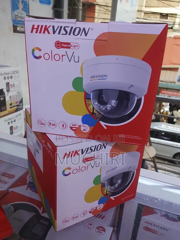 2MP Hikvision IP Camera with ColorVu Dome - 1