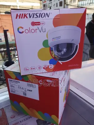 Hikvision 2MP FHD ColorVu Dome Camera ya Usalama