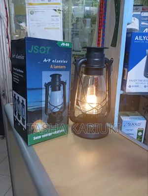 Emergency Solar Lantern - Rechargeable & Energy Saving