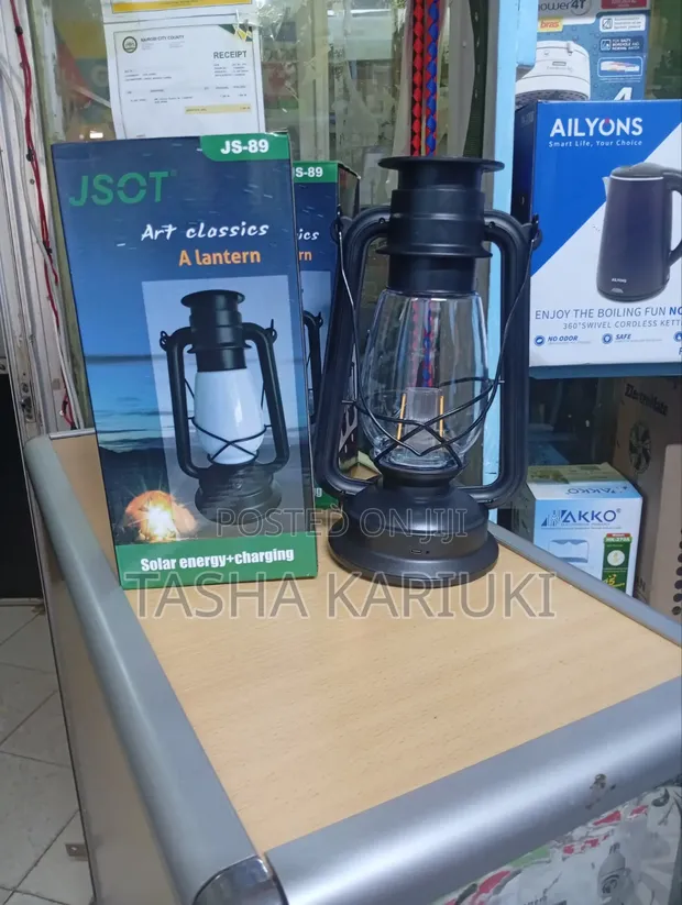 Portable Solar LED Lantern - Nyumbani & Kambi - 1