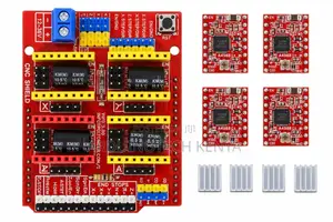 CNC Shield V3 Expansion Board with 4x A4988 Drivers