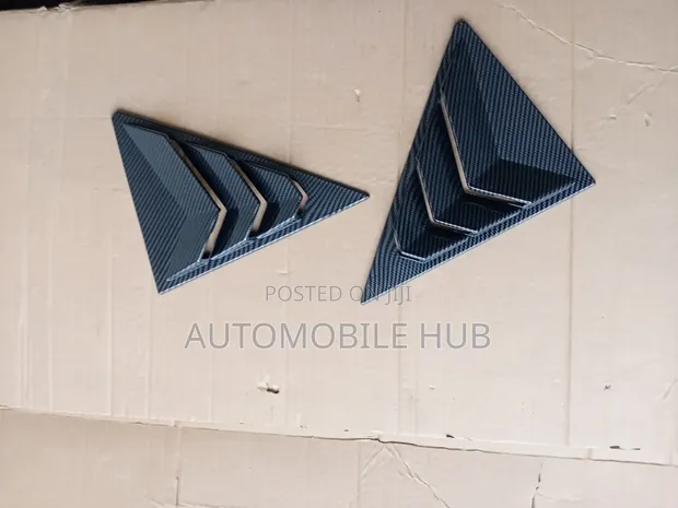 Toyota Mark X Sporty Rear Window Louvers - 1