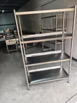Four-Tier Stainless Steel Kitchen Rack - 1