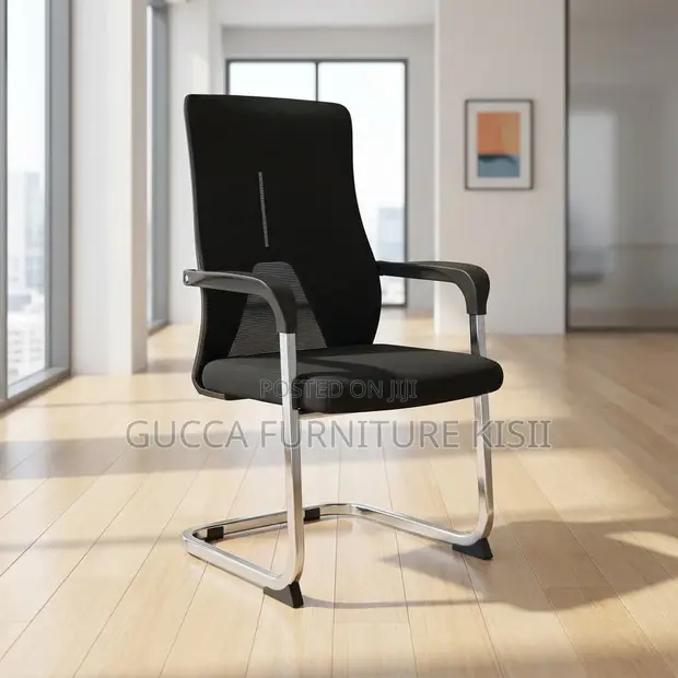 Improved Mesh Visitor Office Chair - 1
