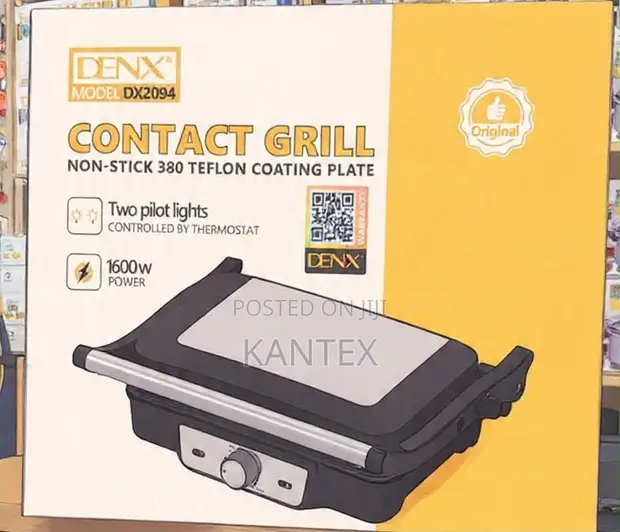Denx DX2094 Contact Grill & Panini Press - 1