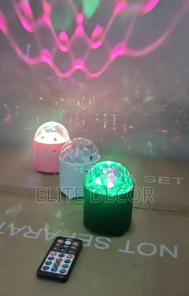 Rechargeable Portable Bluetooth Speaker Mini Music Magic Lamp - 6W - 1