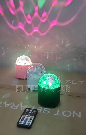 Rechargeable Portable Bluetooth Speaker Mini Music Magic Lamp - 6W