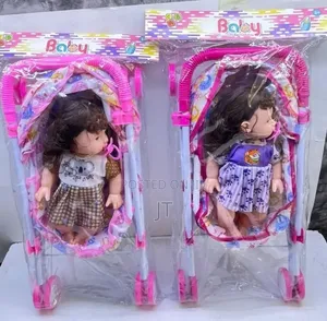 Kids Stroller and Doll Set