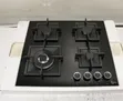Roch 4 Burner Black Glass Built-in Gas Hob - 2
