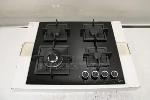 Roch 4 Burner Gas Cooker yenye Wok Burner Kubwa