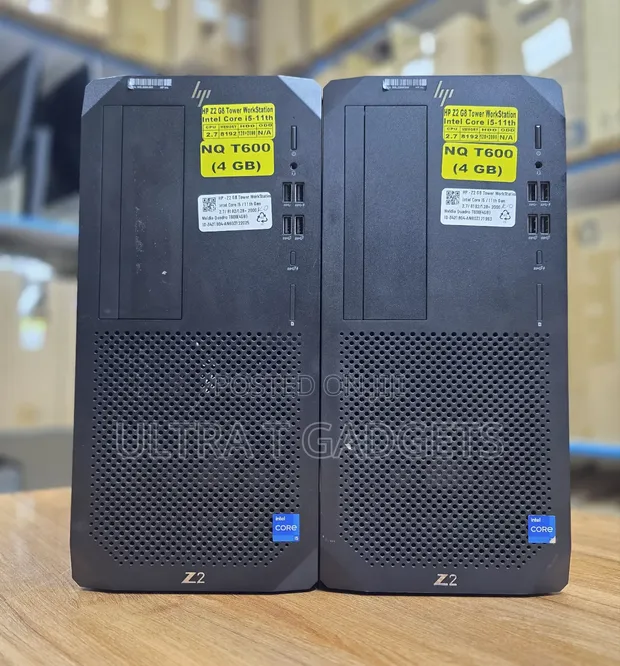 HP Z2 G4 Tower Workstation 16GB RAM, Intel Core i5, 1TB HDD+SSD - 1