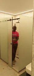 Shower Cubicle Glass & Sandblasting Service - 2