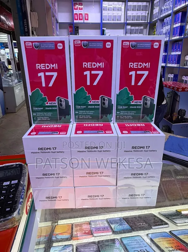 Xiaomi Redmi 17 128GB Mpya Nyeusi - 1