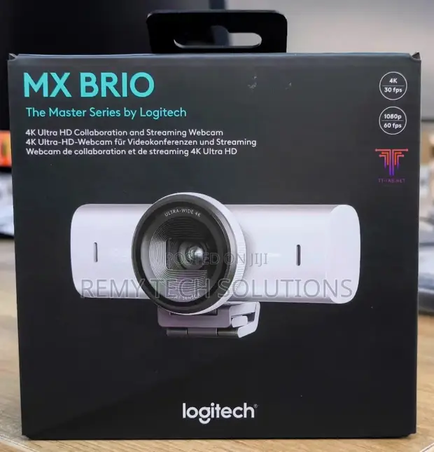 Logitech MX Brio Ultra HD 4K Webcam - 1