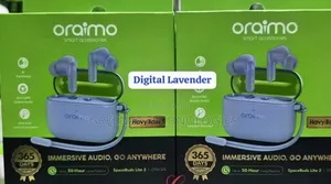 Oraimo SpaceBuds Lite 2 OTW-325 Earbuds Isiyo na Waya - Digital Lavender