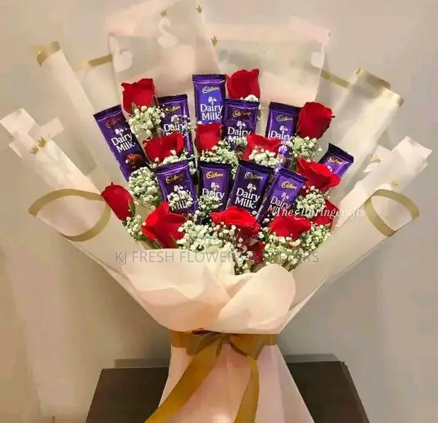 Bouquet ya Maua ya Chokoleti - Zawadi ya Kipekee ya Maua - 1