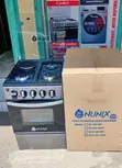 Nunix 3+1 Freestanding Cooker na Oven ya Gesi - 1