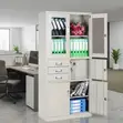 KOI Steel Office Cabinet - Two Doors - 5