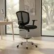 High Height Receptionist Mesh Office Chair - 2