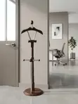 Modern Office Executive Mahogany Coat Hanger - 2
