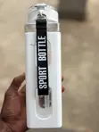 White Motivational Water Bottle - 1