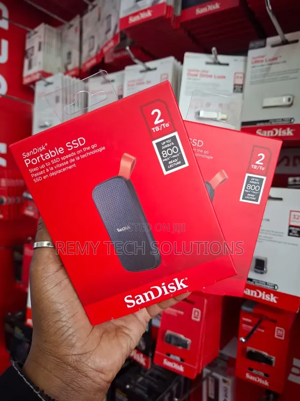 SanDisk E30 2TB External SSD - 1