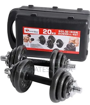 20kg Adjustable Dumbbell Weight Lifting Set