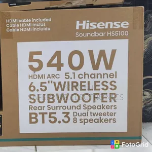 Hisense HS5100 540W 5.1CH Home Theatre Soundbar