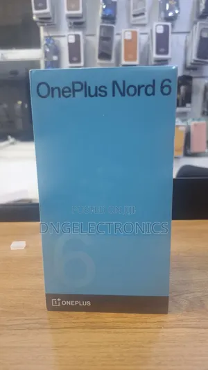 New OnePlus Nord 6 256 GB Silver