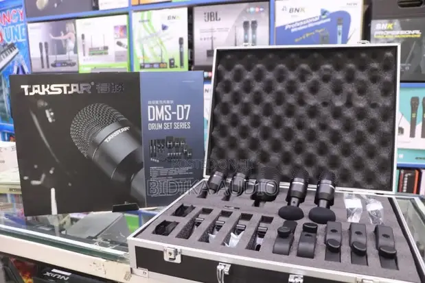Takstar DMS-D7 7-Piece Professional Drum Microphone Set - 1