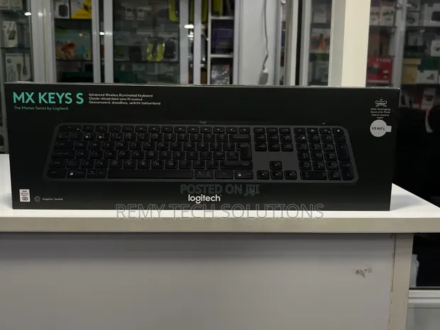 Logitech MX Keys S Wireless Keyboard - 1