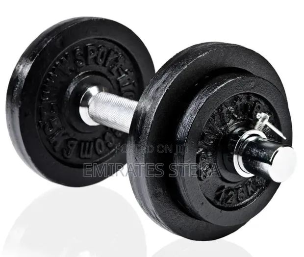 10kg Adjustable Cast Iron Dumbbell Set - 1
