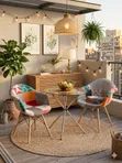 Modern 2-Seater Dining Set - 2