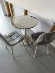 Modern 2 Seater Dining Set - Stylish & Space-Saving - 1