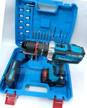 Makita 36V Cordless Drill Driver Kit - 47-Piece Heavy Duty