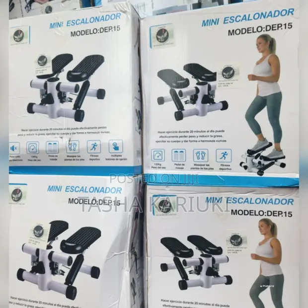 Brand New Mini Stepper with Resistance Bands - 1