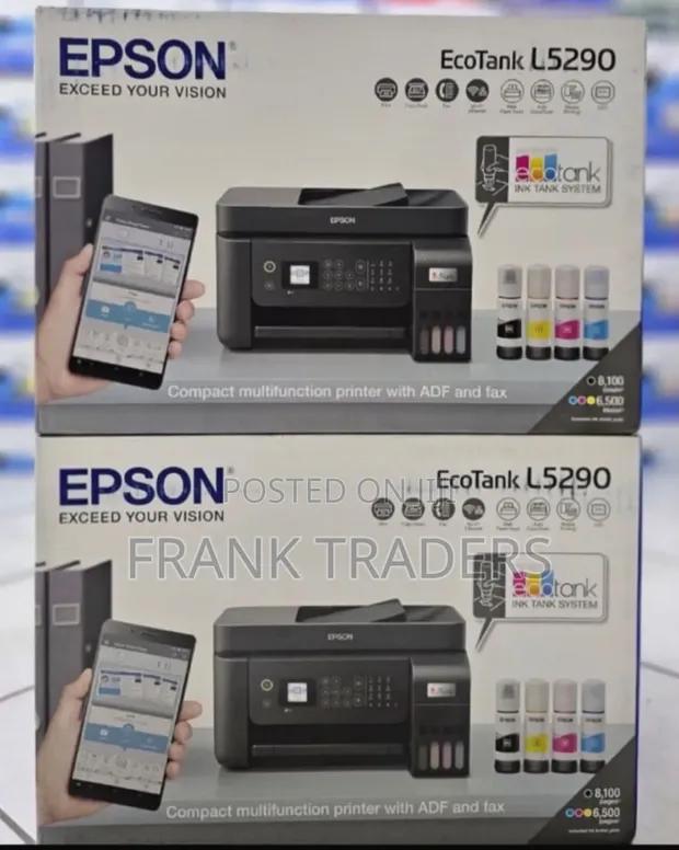 Epson EcoTank L5290 3-in-1 Printer with Fax, Ethernet & Wi-Fi - 1