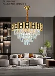 500mm Chandelier ya Kisasa ya Mfumo wa Ngoma ya Kioo - 5