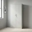 2-Door Lockable Office Filing Storage Cabinet - 2