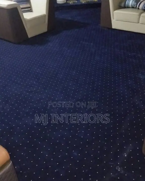 Carpet ya Samawati ya Kifahari kwa Ofisi - 1